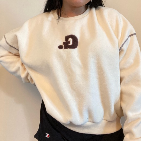 Double fleece crew neck - Picture 2 of 3